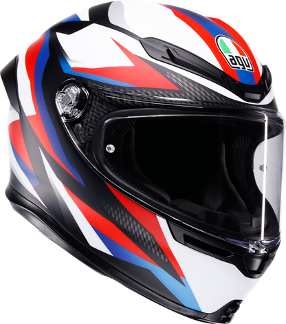 AGV K6 S Helmet - Timewarp - Matte Black/Red/Blue - Large 2118395016-028-L