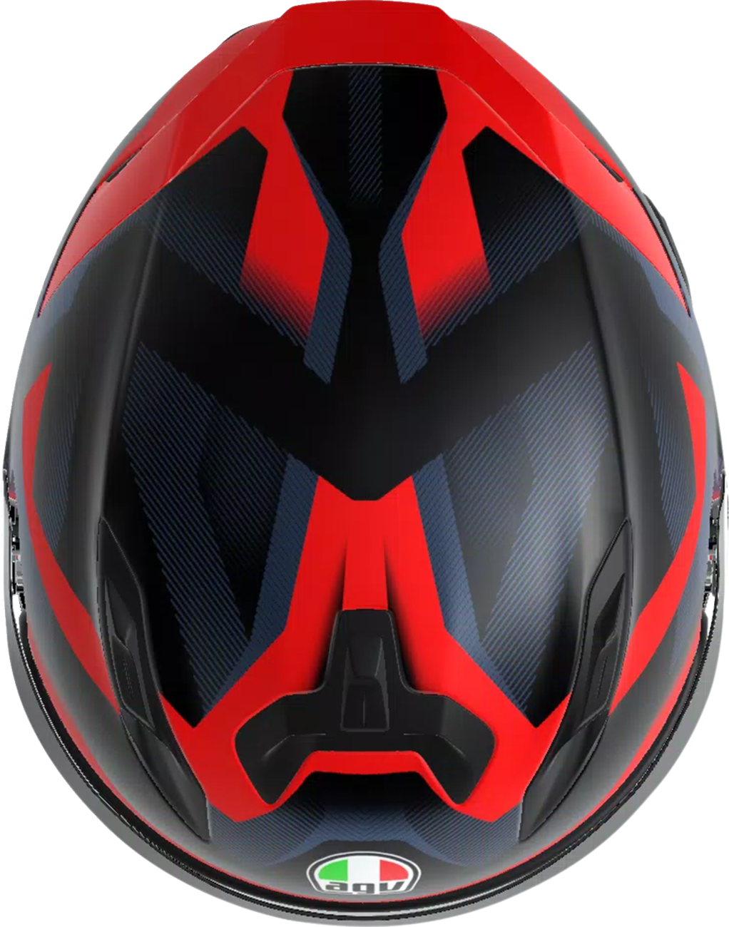 AGV K7 Helmet - Glimpse - Matte Black/Red - Small 2118399004-015-S
