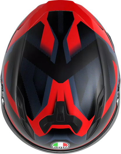 AGV K7 Helmet - Glimpse - Matte Black/Red - Small 2118399004-015-S
