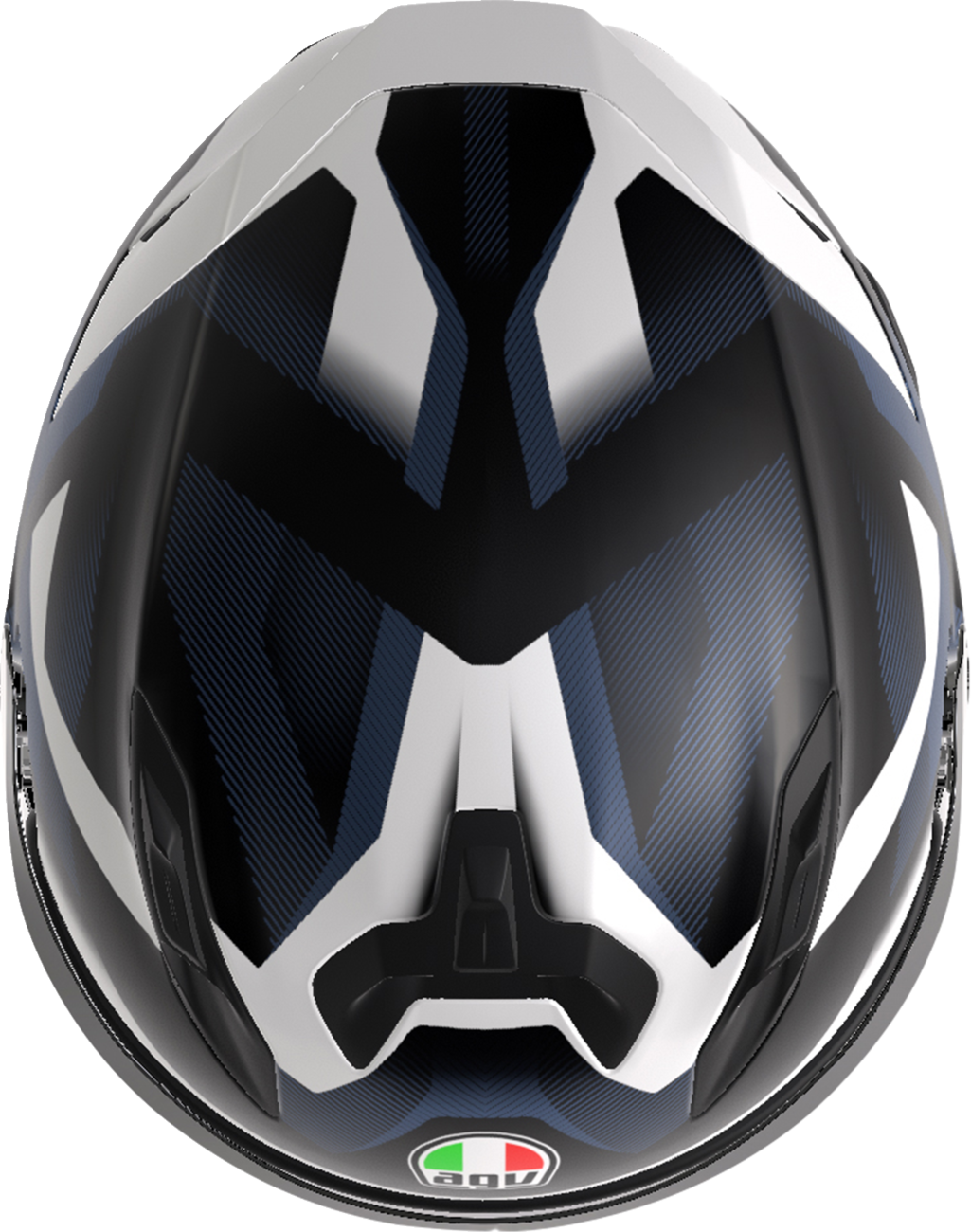 AGV K7 Helmet - Glimpse - Matte Black/White - Large 2118399004-016-L