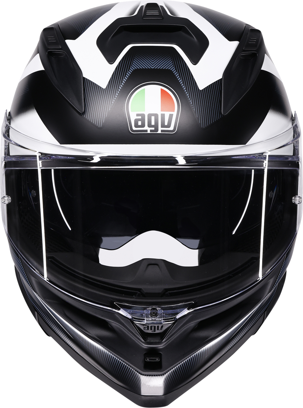 AGV K7 Helmet - Glimpse - Matte Black/White - Large 2118399004-016-L