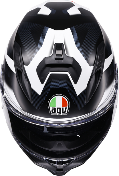 AGV K7 Helmet - Glimpse - Matte Black/White - Large 2118399004-016-L