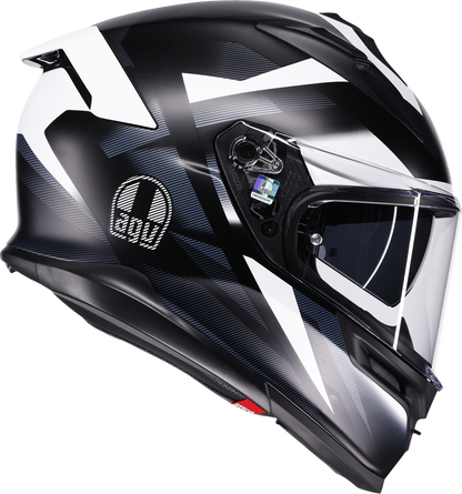 AGV K7 Helmet - Glimpse - Matte Black/White - Small 2118399004-016-S