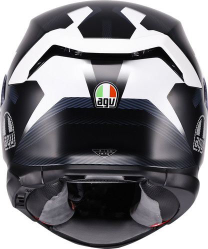 AGV K7 Helmet - Glimpse - Matte Black/White - Small 2118399004-016-S