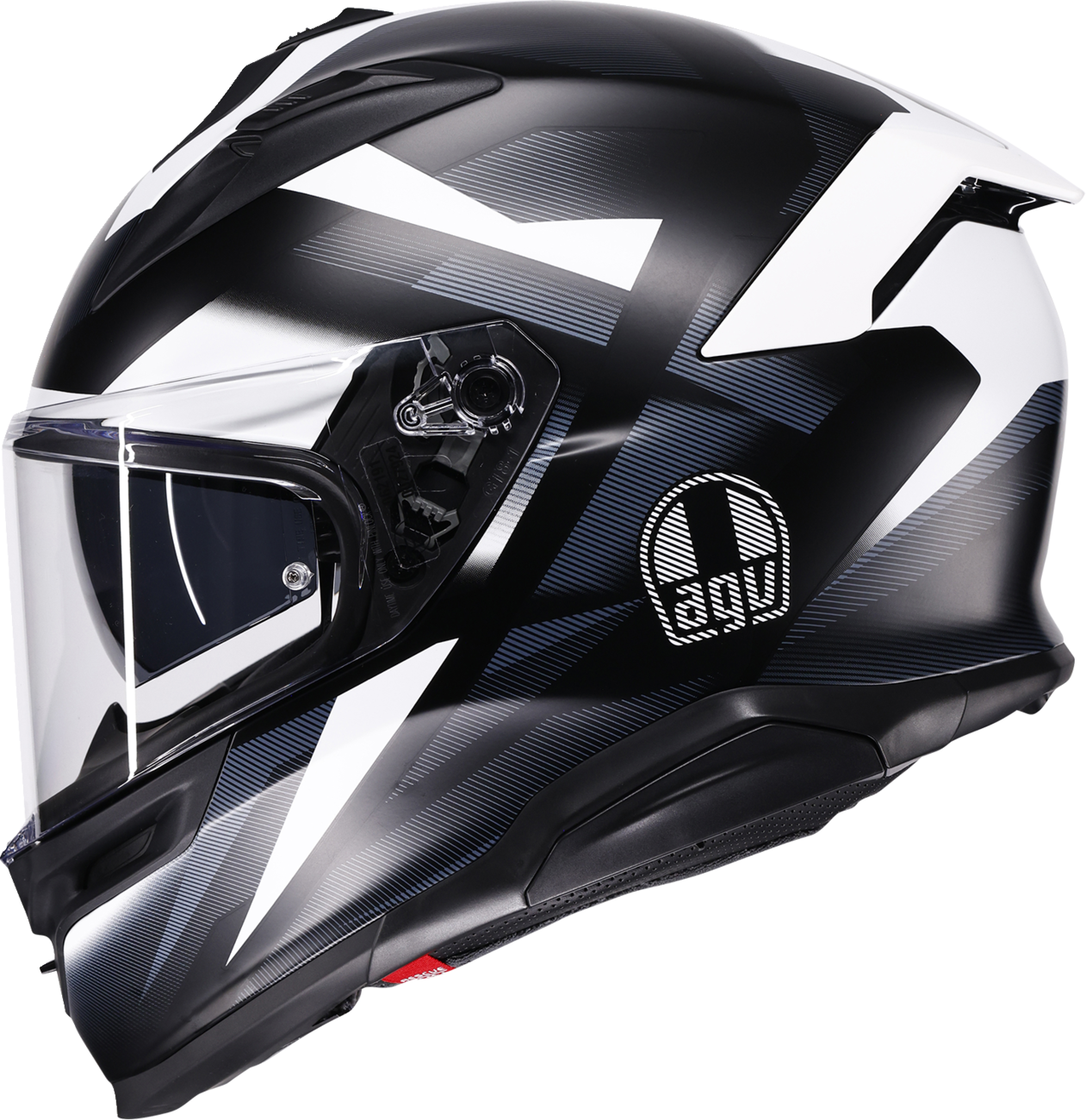 AGV K7 Helmet - Glimpse - Matte Black/White - Small 2118399004-016-S