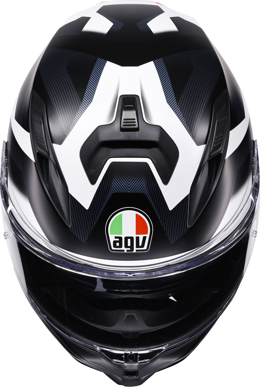 AGV K7 Helmet - Glimpse - Matte Black/White - Small 2118399004-016-S