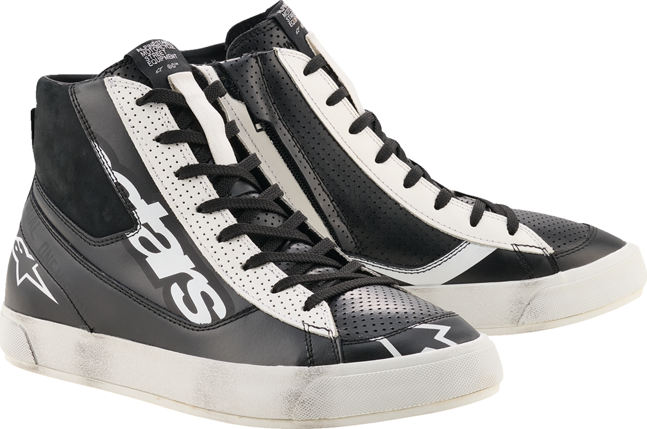 ALPINESTARS Stated Flair Shoes - Black/White - US 12.5 2541326-12-125