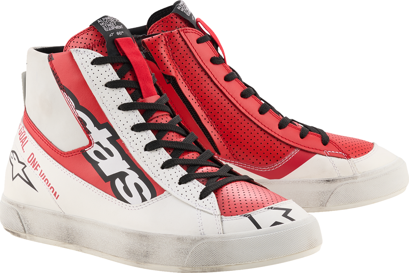 ALPINESTARS Stated Flair Shoes - White/Bright Red - US 11.5 2541326-2230-115