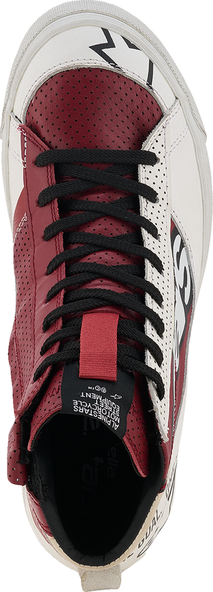 ALPINESTARS Stella Stated Flair Shoes - White/Rio Red - US 6 2541426-2066-6