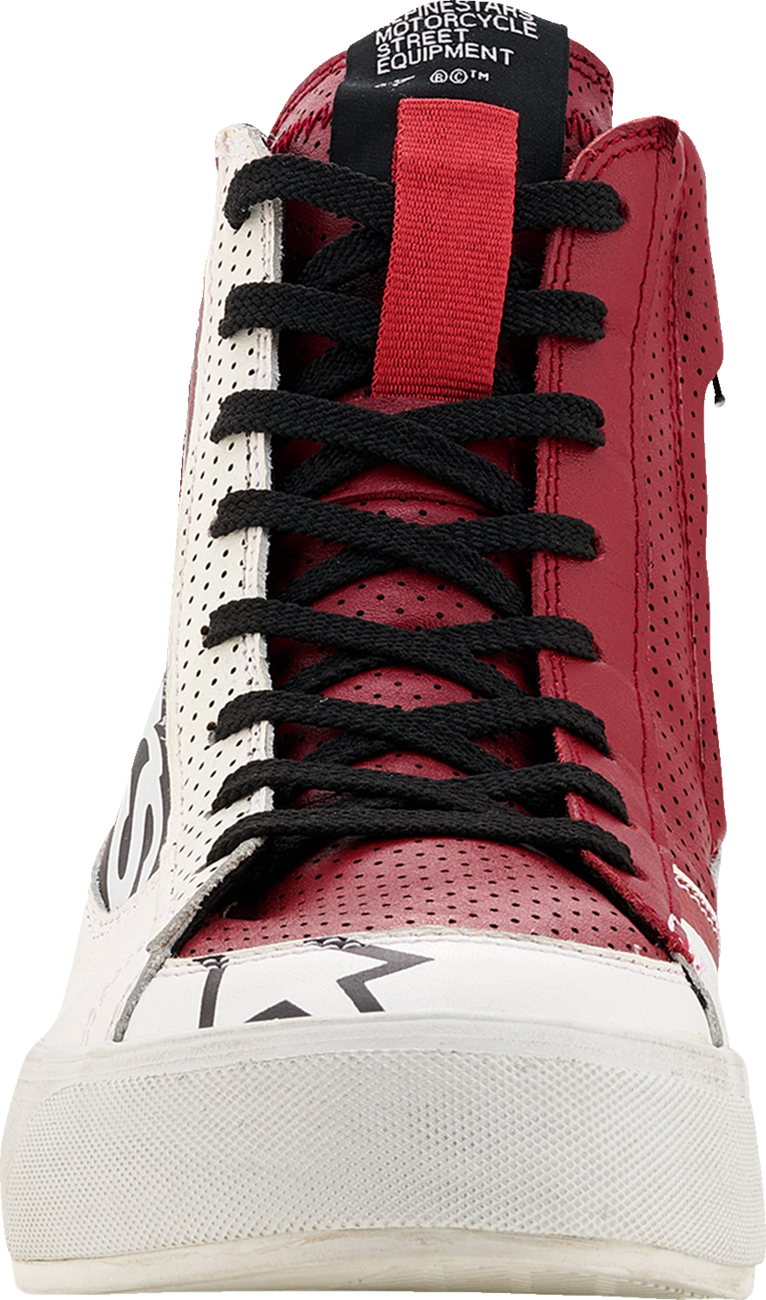 ALPINESTARS Stella Stated Flair Shoes - White/Rio Red - US 6.5 2541426-2066-65
