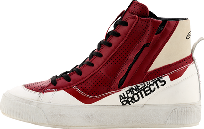 ALPINESTARS Stella Stated Flair Shoes - White/Rio Red - US 7 2541426-2066-7