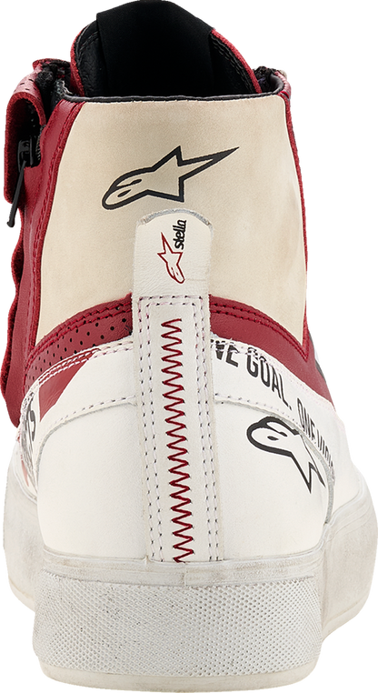 ALPINESTARS Stella Stated Flair Shoes - White/Rio Red - US 10 2541426-2066-10