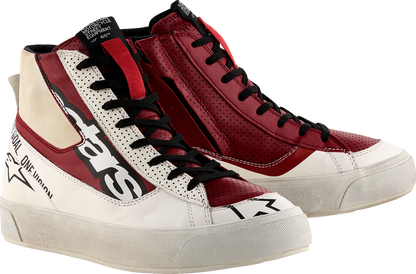 ALPINESTARS Stella Stated Flair Shoes - White/Rio Red - US 11.5 2541426-2066-115