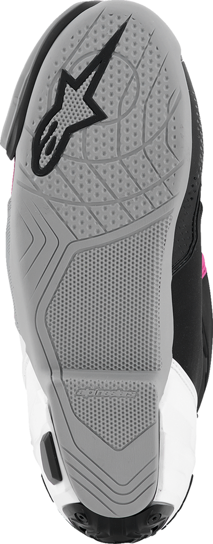 ALPINESTARS Supertech R Boots - Black/Magenta/White/Yellow - US 9.5 / EU 44 2220021-1634- 44