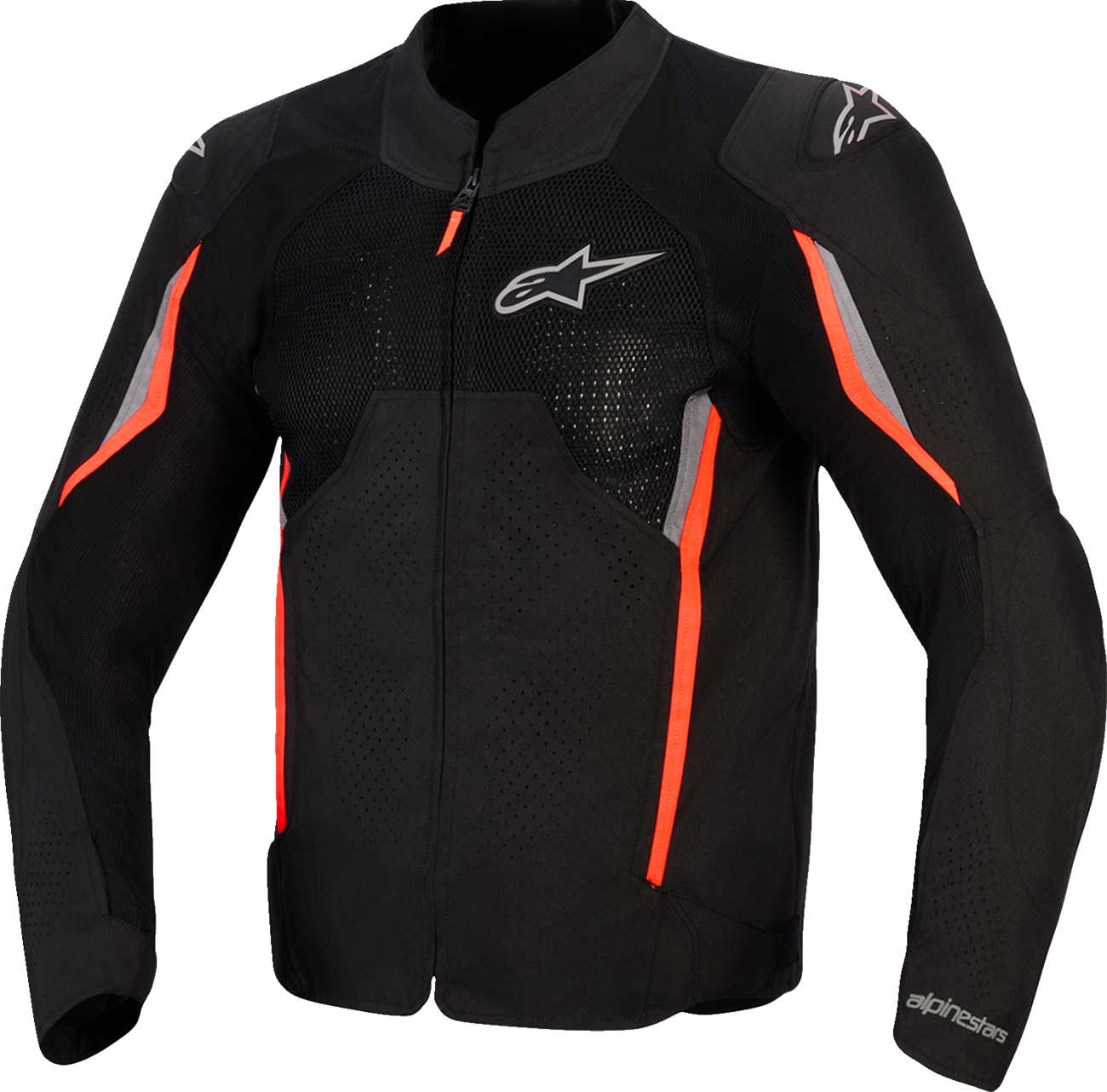 ALPINESTARS AST v3 Air Jacket - Black/Dark Gray/Red Fluo - XL 3300426-1051-XL