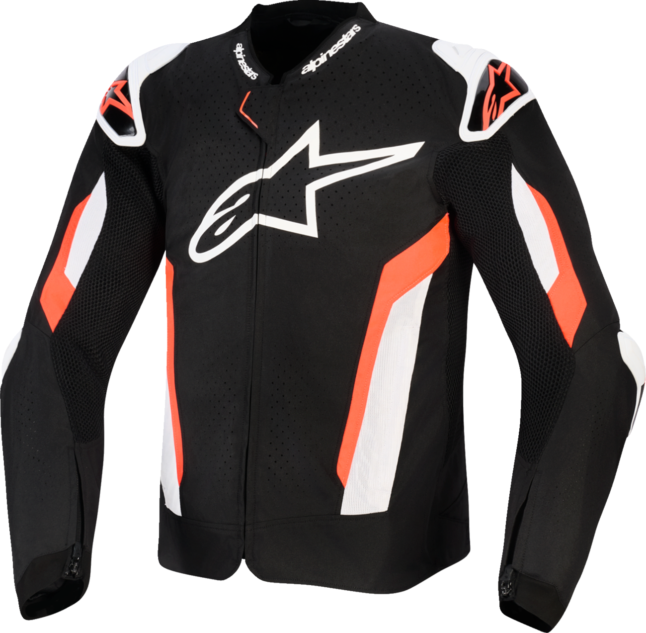 ALPINESTARS T-GP Air Jacket - Black/Red Fluo - Medium 3300626-1030-M