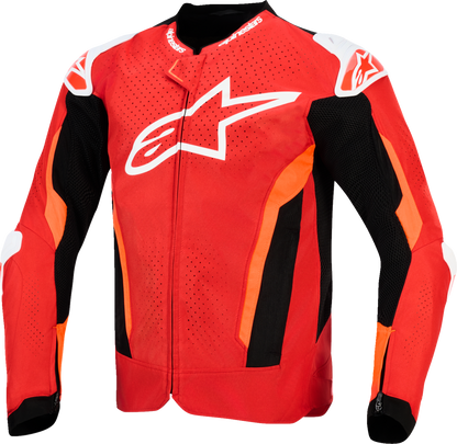 ALPINESTARS T-GP Air Jacket - Bright Red/Red Fluo/Black - Large 3300626-3097-L