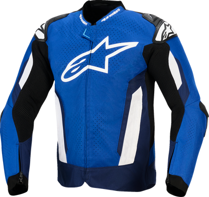 ALPINESTARS T-GP Air Jacket - Bright Blue/Navy/White - 4XL 3300626-7329-4XL
