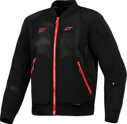 ALPINESTARS Flight Air Jacket - Black/Bright Red - Small 3300726-1303-S