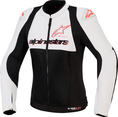 ALPINESTARS Stella SMX Air Jacket - Ice Gray/Black/Coral Fluo - XS 3316523-9297-XS