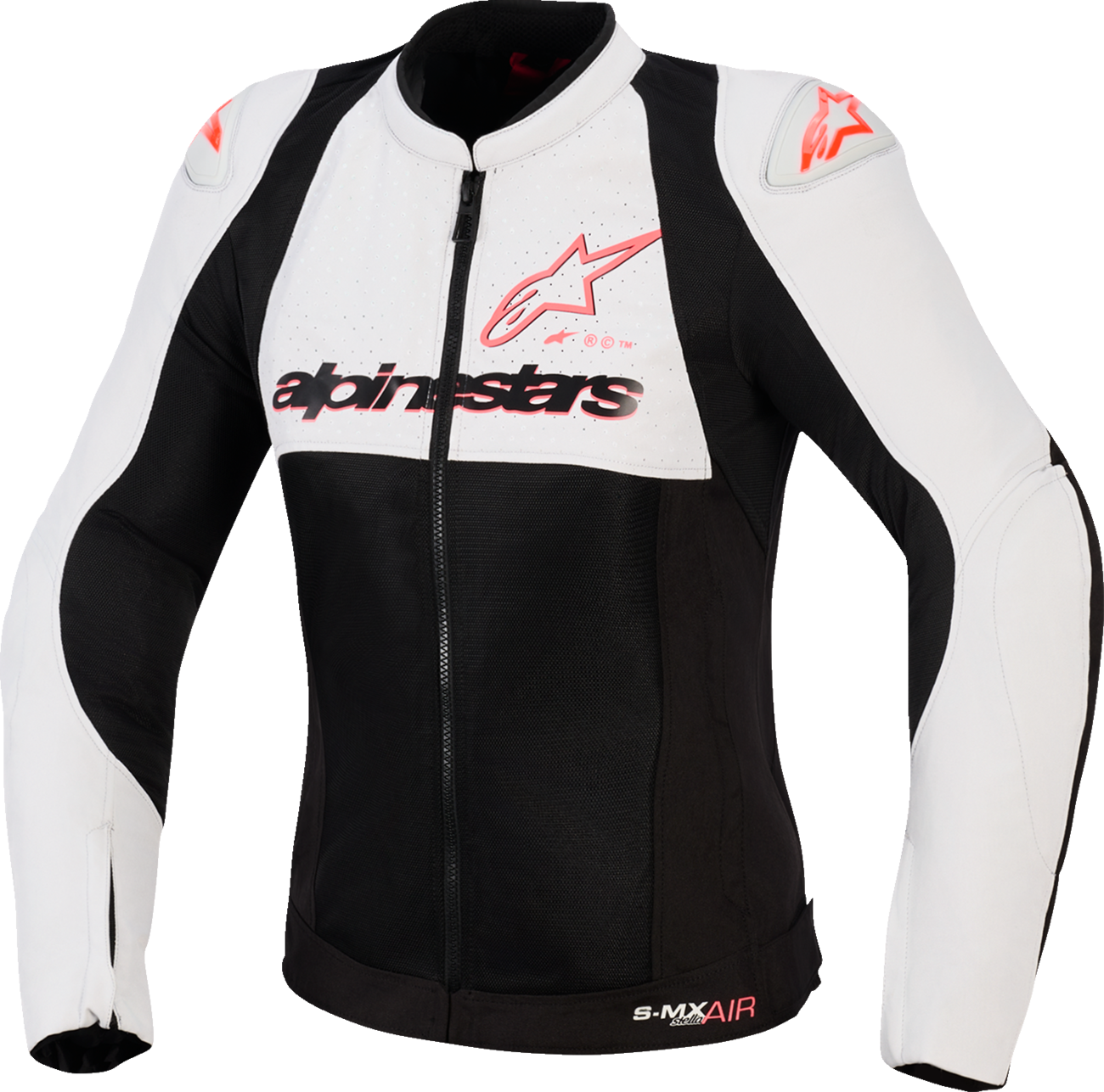 ALPINESTARS Stella SMX Air Jacket - Ice Gray/Black/Coral Fluo - XL 3316523-9297-XL