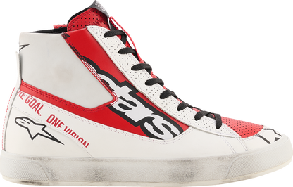 ALPINESTARS Stated Flair Shoes - White/Bright Red - US 9.5 2541326-2230-95