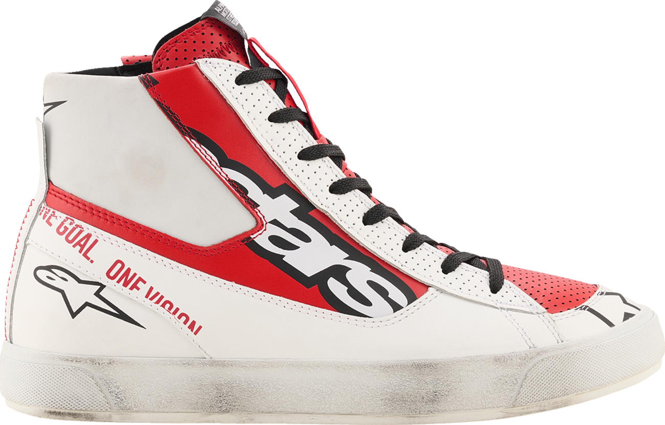 ALPINESTARS Stated Flair Shoes - White/Bright Red - US 9 2541326-2230-9