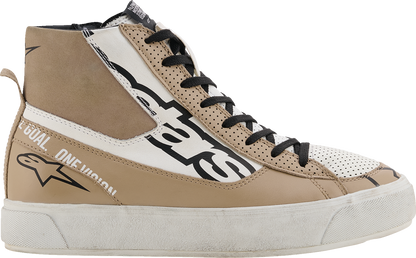 ALPINESTARS Stella Stated Flair Shoes - Warm Gray/White - US 8 2541426-9322-8