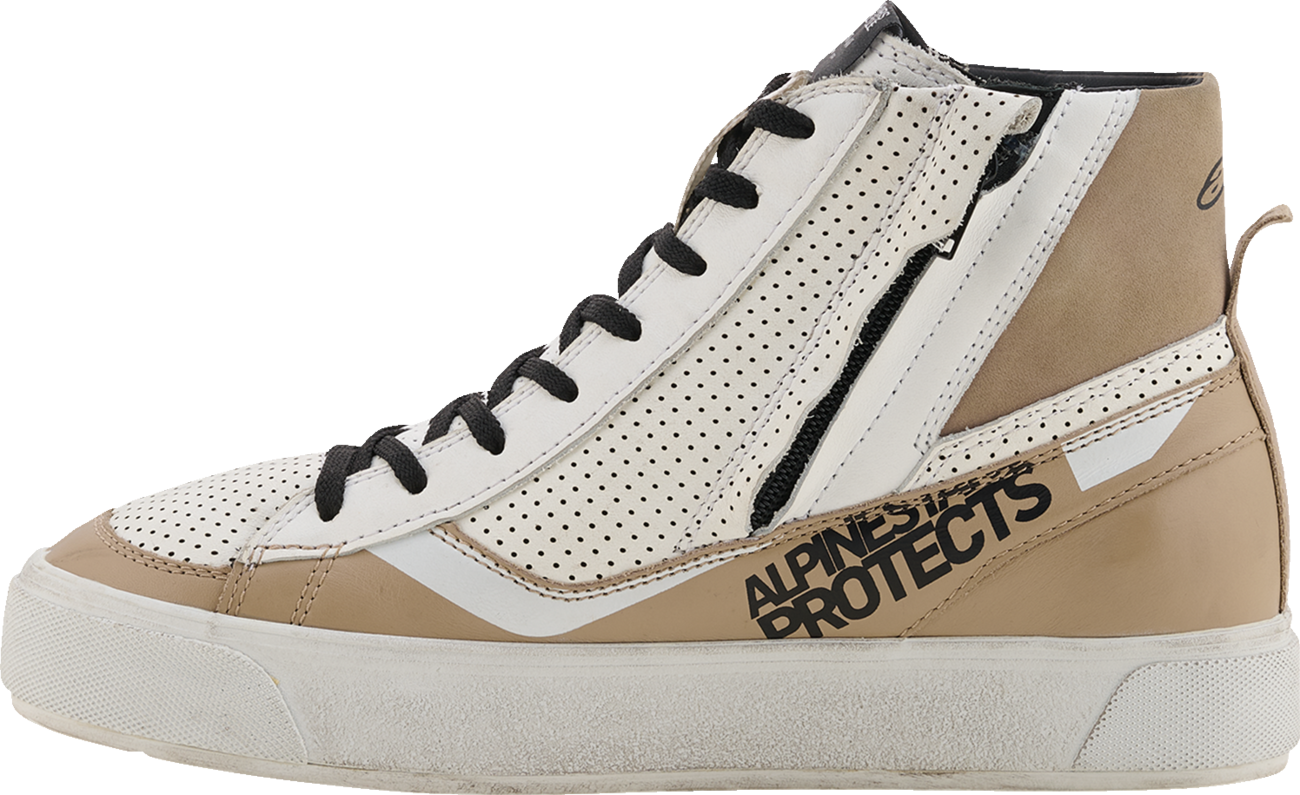 ALPINESTARS Stella Stated Flair Shoes - Warm Gray/White - US 8 2541426-9322-8