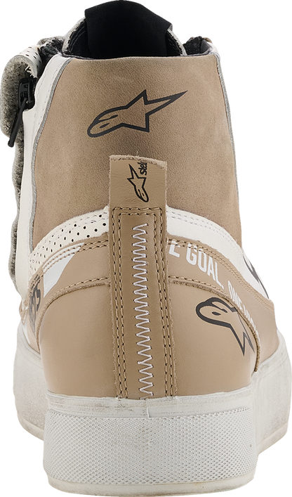 ALPINESTARS Stella Stated Flair Shoes - Warm Gray/White - US 8 2541426-9322-8