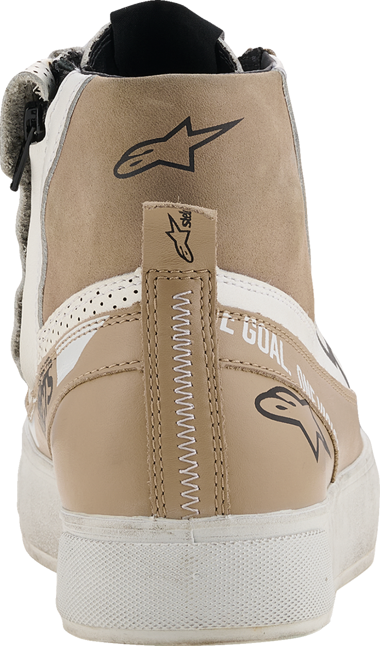 ALPINESTARS Stella Stated Flair Shoes - Warm Gray/White - US 7 2541426-9322-7