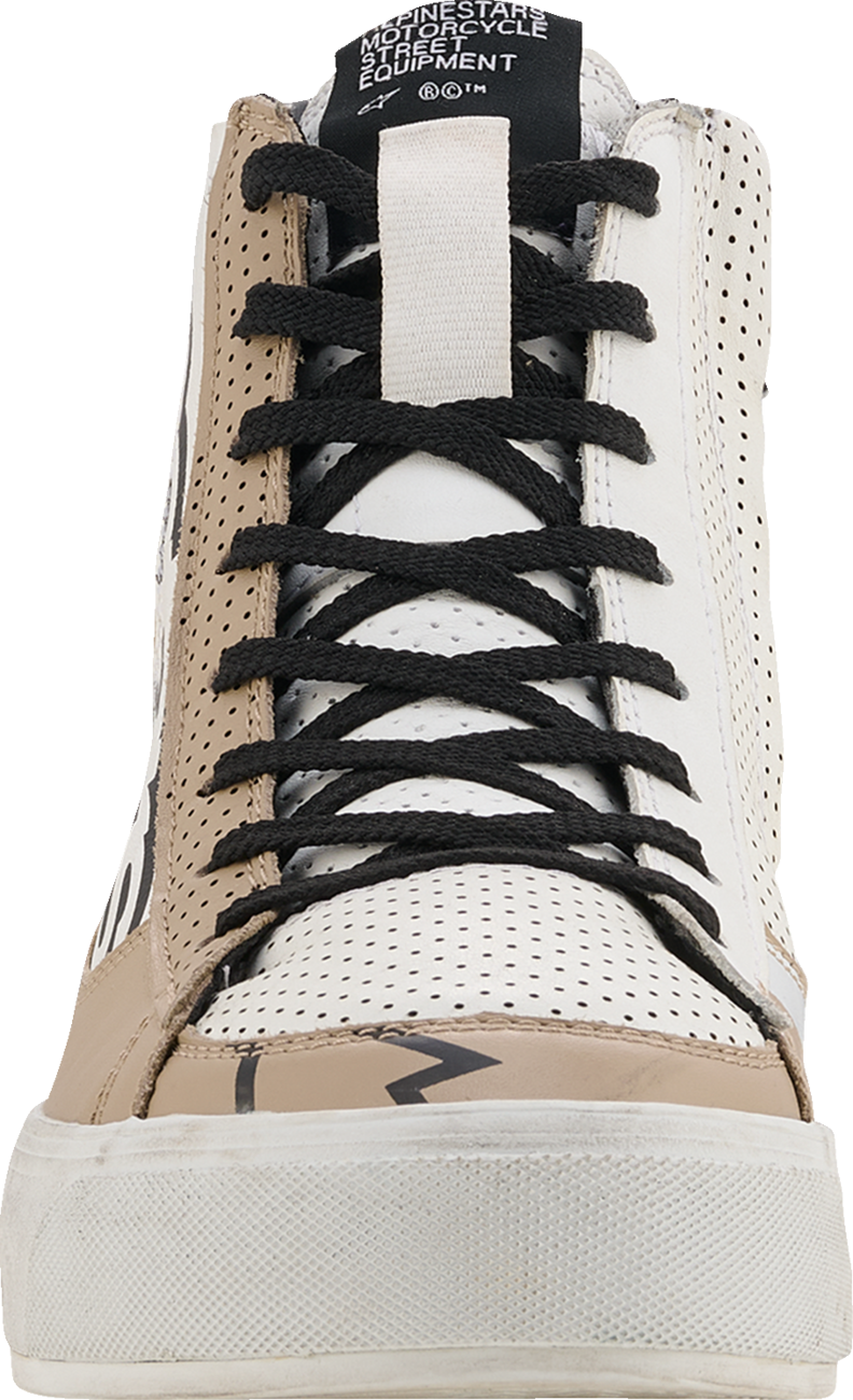ALPINESTARS Stella Stated Flair Shoes - Warm Gray/White - US 8.5 2541426-9322-85