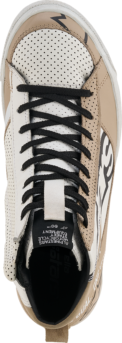 ALPINESTARS Stella Stated Flair Shoes - Warm Gray/White - US 8.5 2541426-9322-85