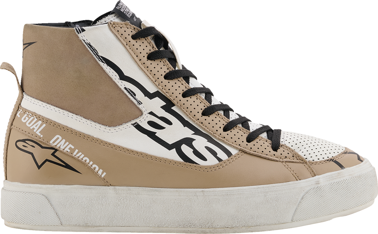 ALPINESTARS Stella Stated Flair Shoes - Warm Gray/White - US 11 2541426-9322-11