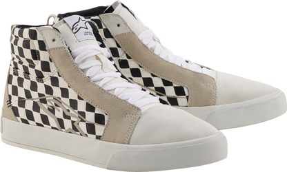 ALPINESTARS Ride-63 Canvas Shoes - White/Black/Chess - US 7.5 2540726-2081-75