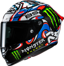 HJC RPHA 1N V2 Carbon Helmet - Quartararo Le Mans III - MC21 - XL FB27NUS7221V