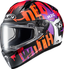 HJC Youth C10 Snow Helmet - Dual Pane - FOP - MC7SF - Small FP54SUS4CS7V