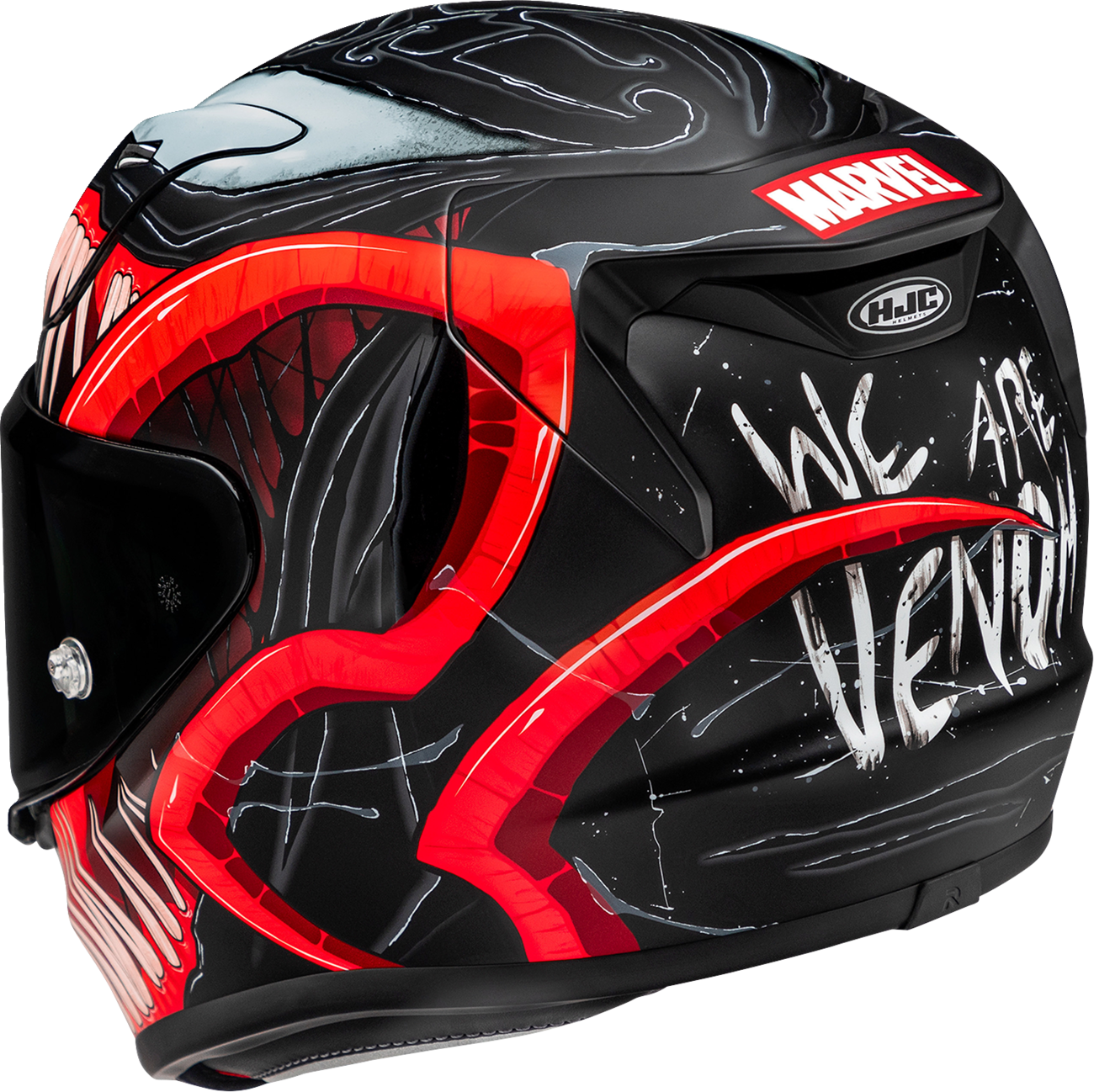 HJC RPHA 12N Helmet - Marvel - Venom 3 - MC1SF - XL FA53NUS7ES1V