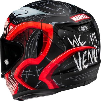 HJC RPHA 12N Helmet - Marvel - Venom 3 - MC1SF - 2XL FA53NUS8ES1V