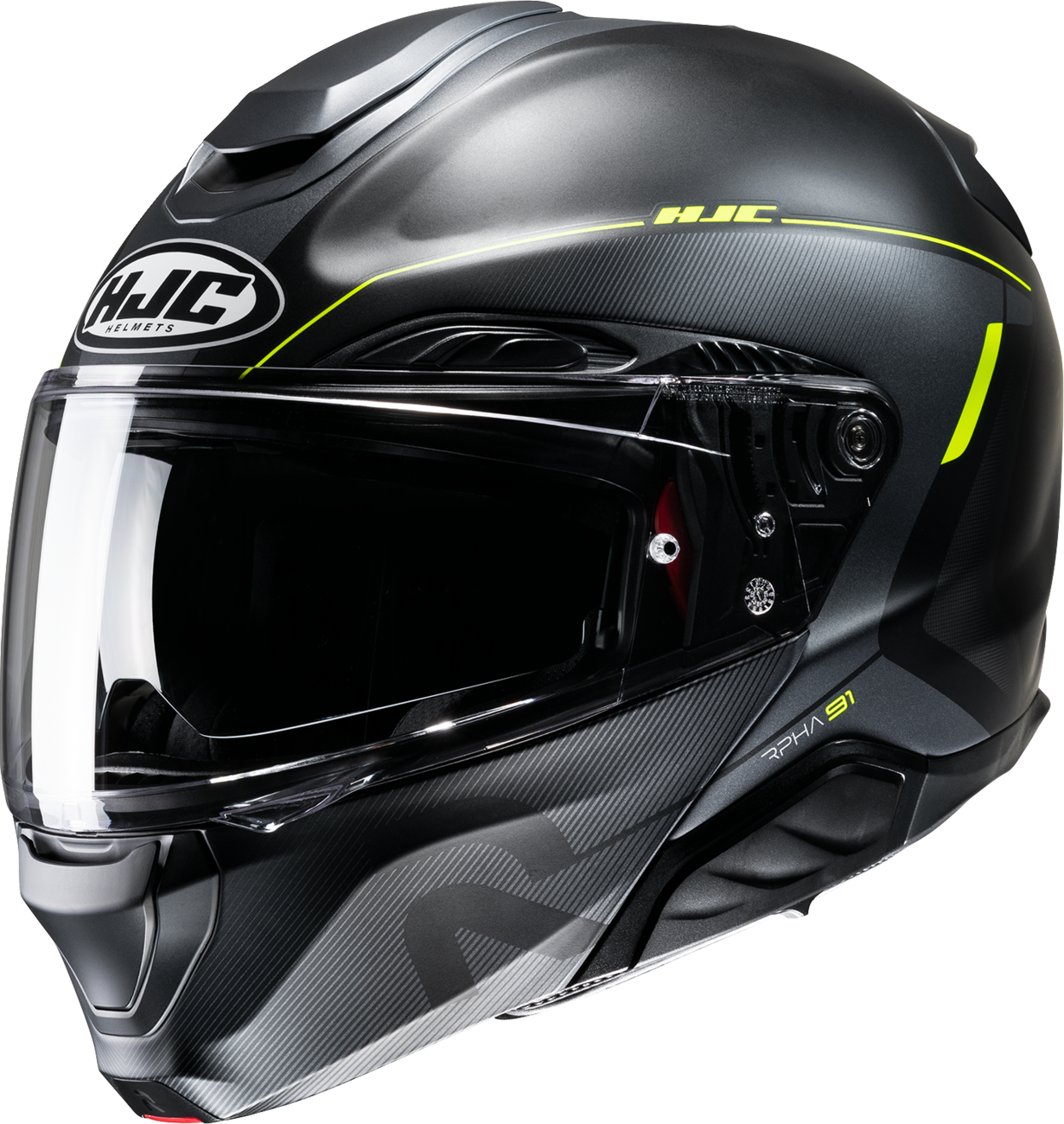 HJC RPHA 91 Modular Helmet - Combust - MC3HSF - 2XL 379434