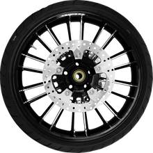 COASTAL MOTO Atlantic Front Wheel - Black Cut (21") | Rotors (11.8") | Dunlop AE2 Tire (130/60B21) PKG2-ATL213BC-ABST