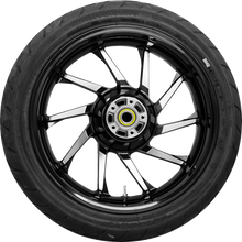 COASTAL MOTO Hurricane Rear Wheel - Black Cut (18") | Dunlop AE2 Tire (180/55B18) PKG2-HUR185BC-ABST