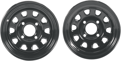 ITP Delta Steel Wheel - Front/Rear - Black - 14x7 - 4/156 - 4+3 1425579014B