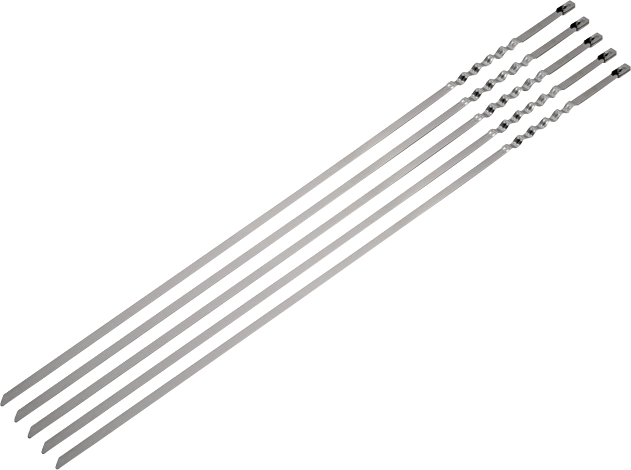 DEI Lockjaw Locking Ties - 14" - 5-Pack 10206