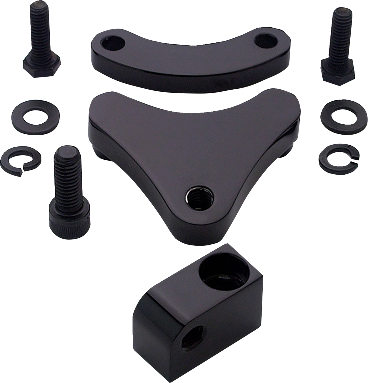 HEADWINDS Headlight Mount - Black 1-0054MZA