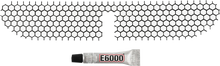 KLOCK WERKS Fairing Vent Screen - Honeycomb - Black – FLHT/FLHX KWS-01-0003-B