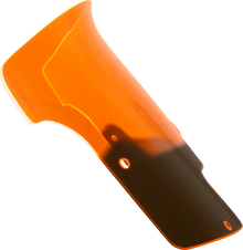 KLOCK WERKS Windshield - 9" - Orange Ice - Chieftain PowerPlus/Roadmaster PowerPlus KWW-04-0647