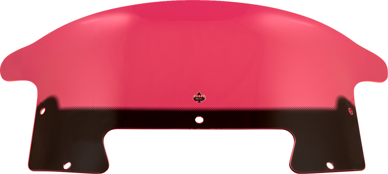 KLOCK WERKS Windshield - 9" - Pink Ice - Chieftain PowerPlus/Roadmaster PowerPlus KWW-04-0646