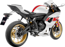 LEOVINCE 2-into-1 LV-10 Exhaust System - Black Stainless Steel - Yamaha 700 15272BU
