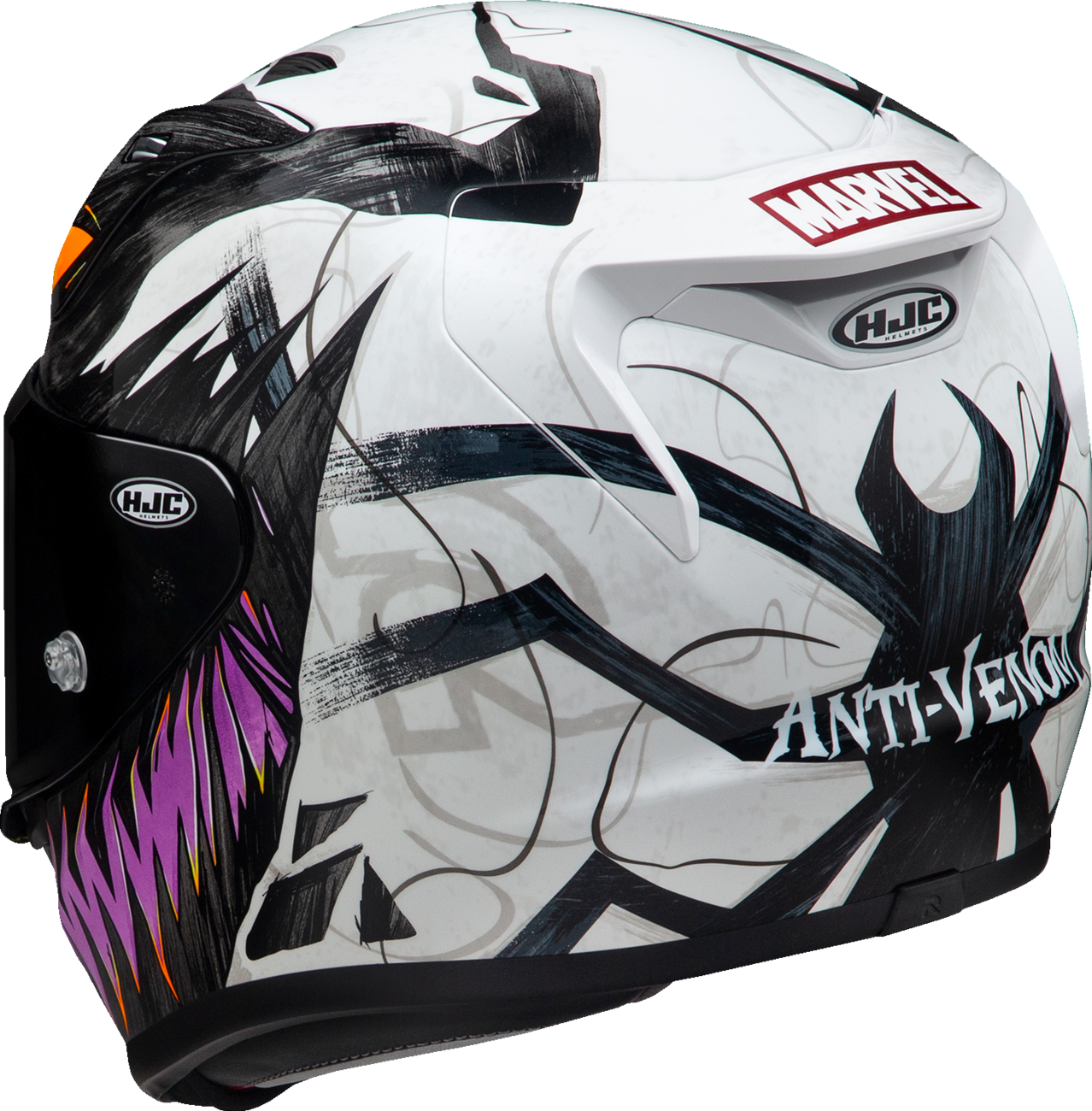 HJC RPHA 12N Helmet - Marvel - Anti Venom II - MC8 - Large FA53NUS6M08V